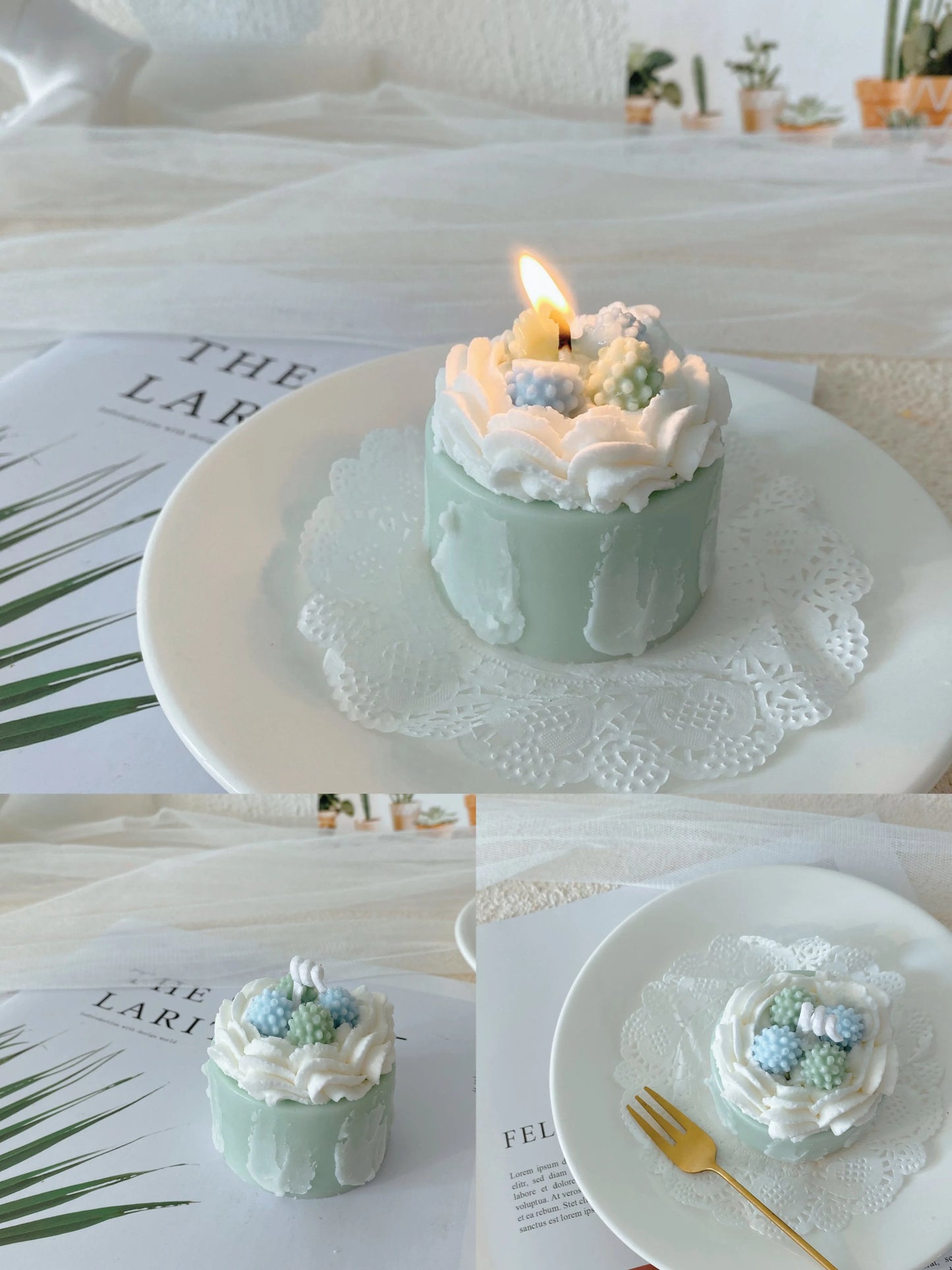 Mini Cake Scented Candle