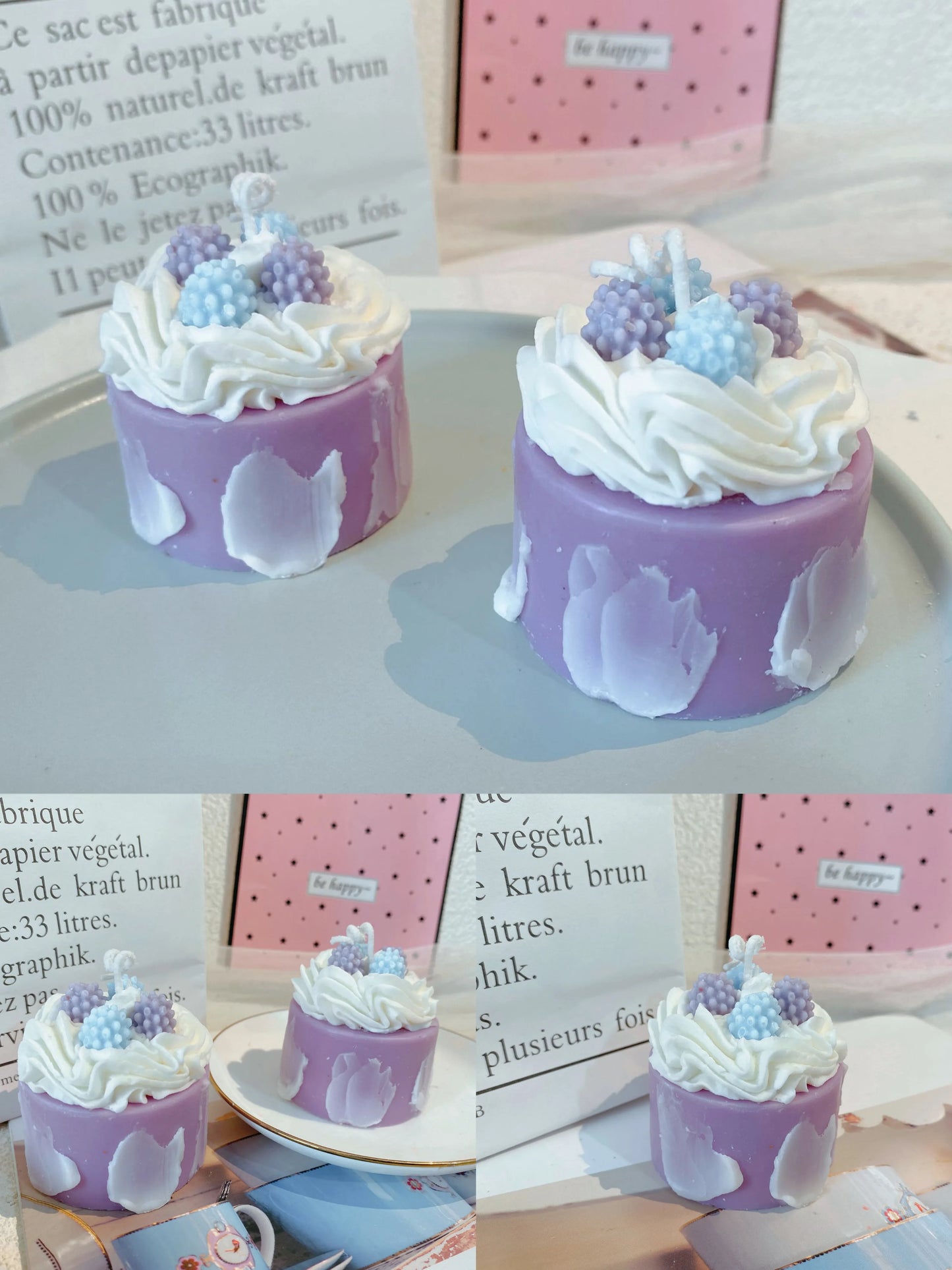 Mini Cake Scented Candle