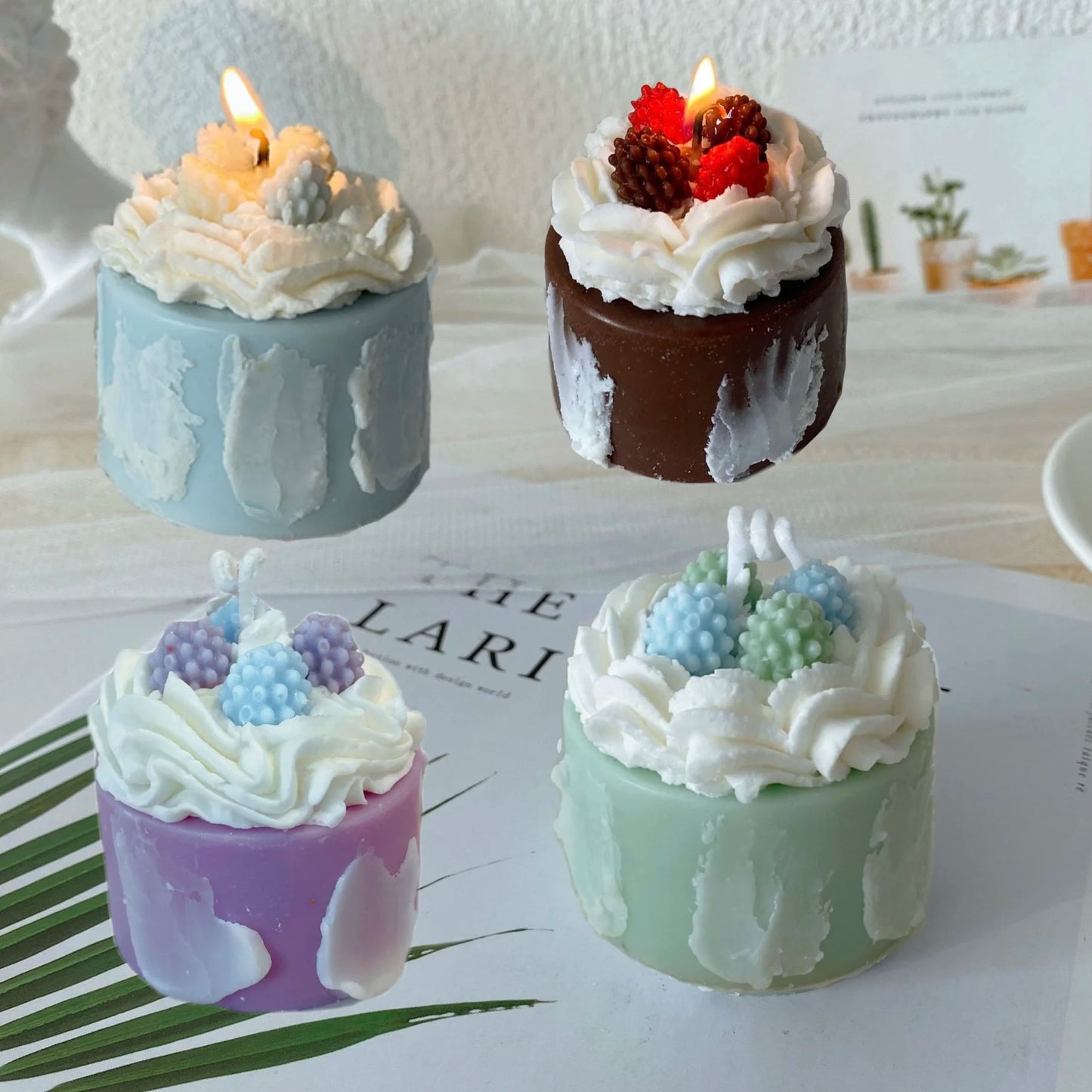 Mini Cake Scented Candle